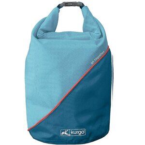 Kurgo Kibble Carrier Travel Dog Food Container in Coastal Blue